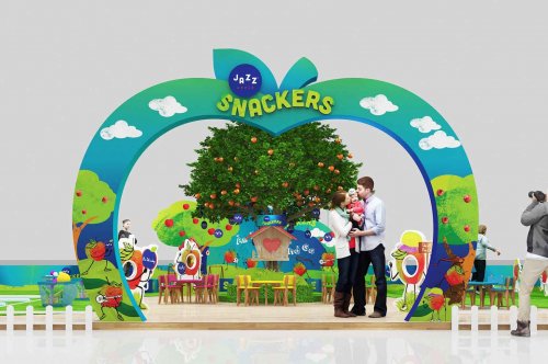 Concept ra mắt Táo Jazz snacker