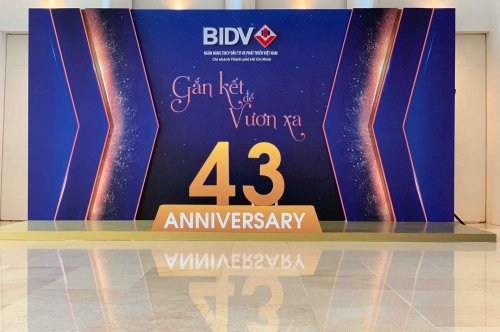 KỶ NIỆM 43 NĂM THÀNH LẬP BIDV CHI NHÁNH TP.HỒ CHÍ MINH