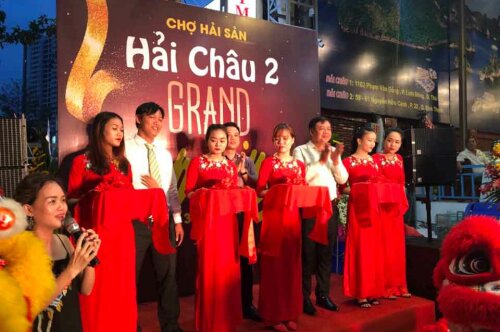 KHAI TRƯƠNG CHỢ HẢI SẢN HẢI CHÂU 2