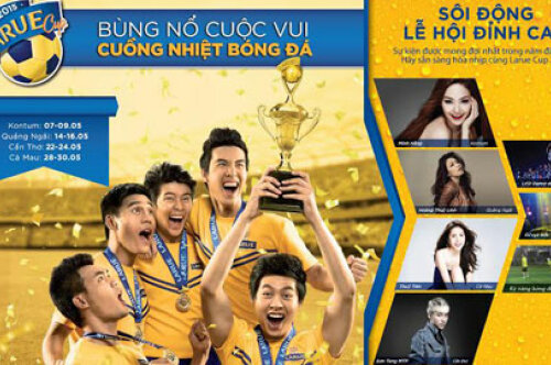 LỄ HỘI BÓNG ĐÁ LARUE CUP 2015