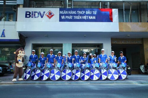 DIỄU HÀNH XE ĐẠP BIDV "CẢM ƠN BẠN 2019"